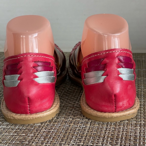 Mexican Huraches Sandals Multicolor Womens size 3 - Picture 7 of 17